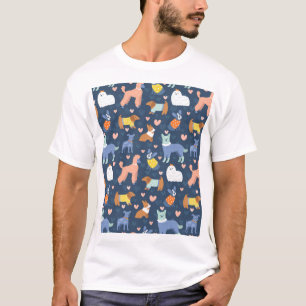 Camiseta La web de arañas de Halloween: Patrón sin foco