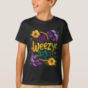 Camiseta La Weezy Ana Mardi Gras Costume Nueva Orleans