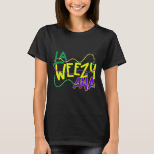 Camiseta La Weezy Ana Mardi Gras Louisiana Martes nuevo