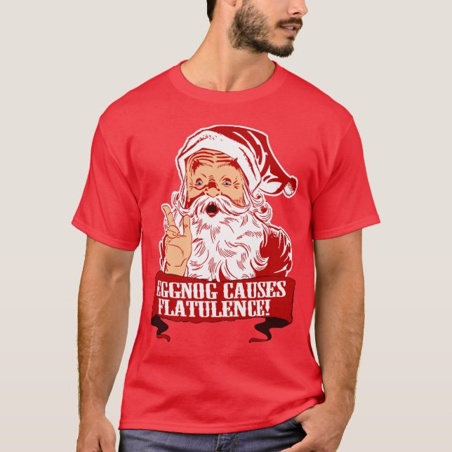 Camiseta La yema causa flatulencia (Anverso)