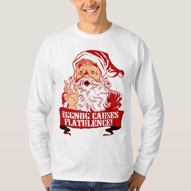 Camiseta La yema causa flatulencia (Anverso)