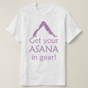Camiseta La yoga consigue su Asana en engranaje