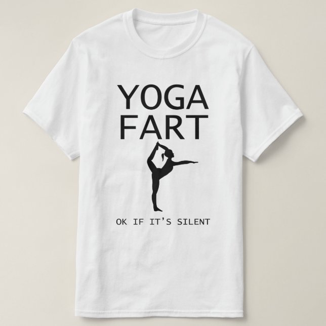 Camiseta La yoga Fart (Diseño del anverso)