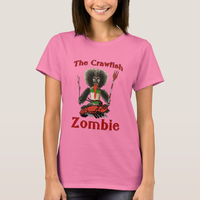 Camiseta La Zombie de los Crawfish (Anverso)
