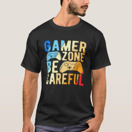 Camiseta La zona de juego debe tener cuidado