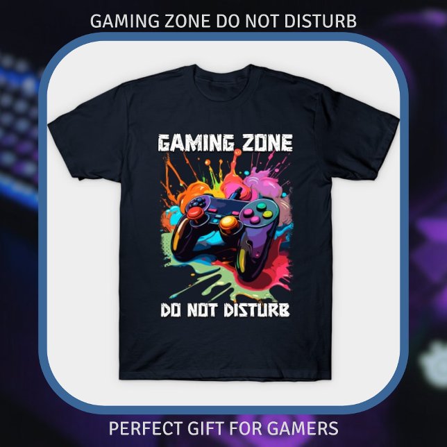 Camiseta La zona de juegos no altera el regalo del jugador  (Subido por el creador)