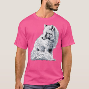 Camiseta La zorra ártica de los zorros del Ártico