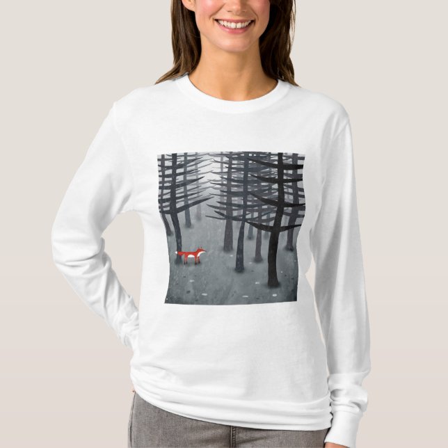 Camiseta La zorra y la selva (Anverso)