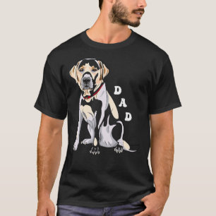 Camiseta Lab Dad Fox Yellow Labrador Retriever