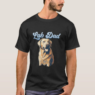 Camiseta Lab Dad Labrador Dad Dog Lover Long Sleeve T Shirt