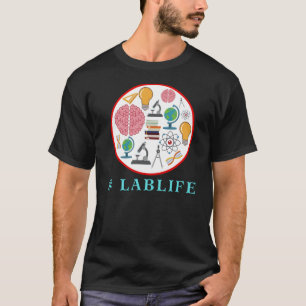Camiseta Lab Life - Vida de Laboratorio