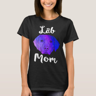 Camiseta Lab Mom Labrador Retriever Dog Rescue Lab Mama Mot