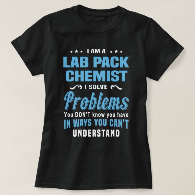 Camiseta Lab Pack Chemist (Diseño del anverso)