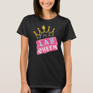 Camiseta Lab Queen - Chica de laboratorio