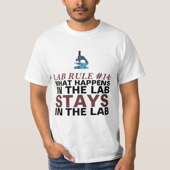 Camiseta Lab Rules (Anverso)