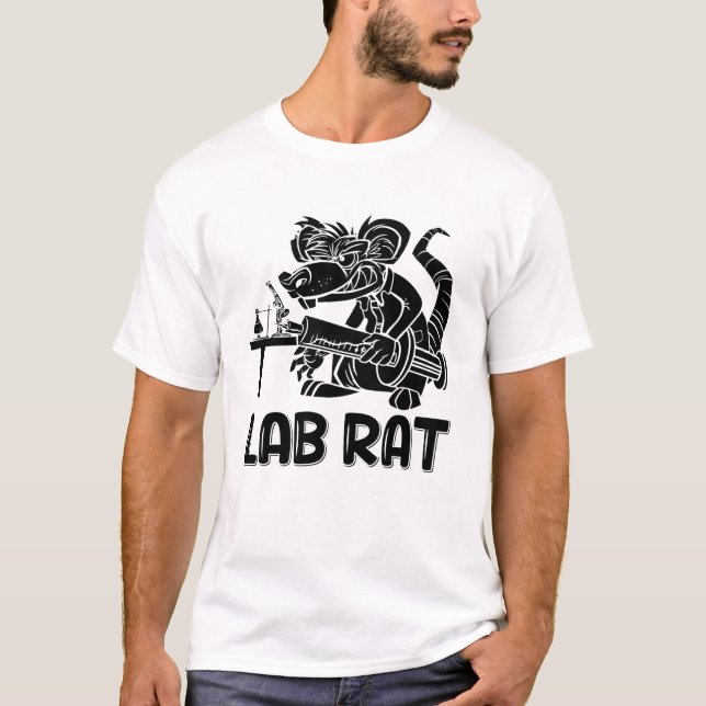 Camiseta Lab Tech Lab Rat Chemist Laboratory Technician (Anverso)