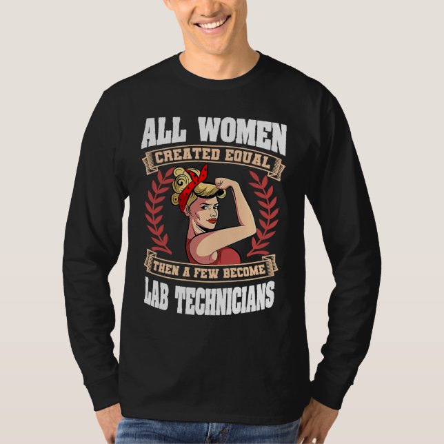 Camiseta Lab Technician Women Medical Scientists Laboratory (Anverso)