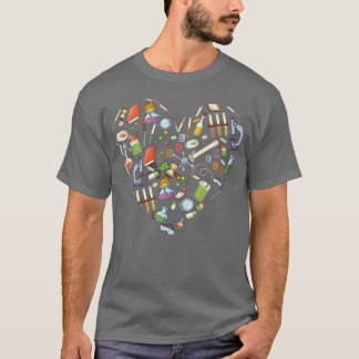 Camiseta Lab Week 2023 Laboratoryech Heart Funny Loveec gir