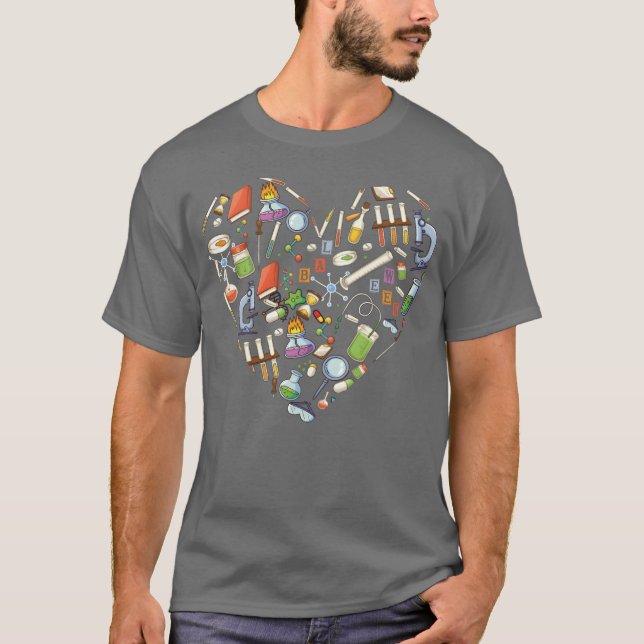 Camiseta Lab Week 2023 Laboratoryech Heart Funny Loveec gir (Anverso)