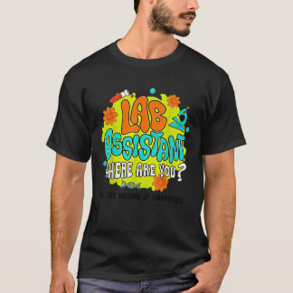 Camiseta Lab Week Lab Assistant ¿Dónde estás gracioso Scien