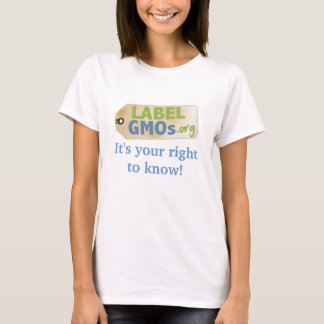 Camiseta Label GMOs