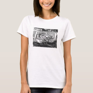 Camiseta Laberinto en Heidelberg, Hortus Palatinus (engravi