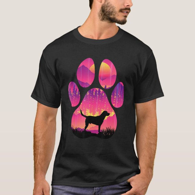 Camiseta Labernese Paw Mom Dad Dog  Women Men (Anverso)