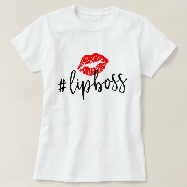 Camiseta Labio Boss de LipSense (Diseño del anverso)