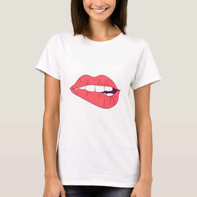 Camiseta Labios (Anverso)