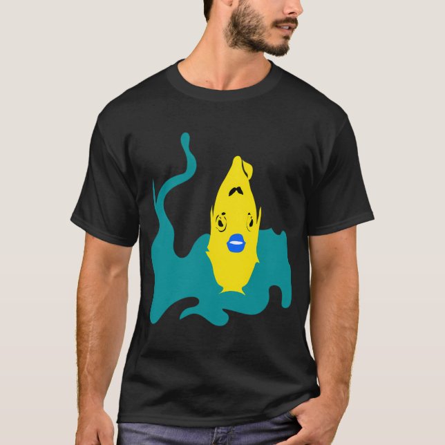 Camiseta labios azules (Anverso)