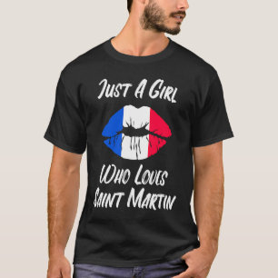 Camiseta Labios Boca Amor Bandera Francesa San Martín
