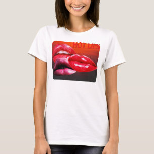CAMISETA LABIOS CALIENTES