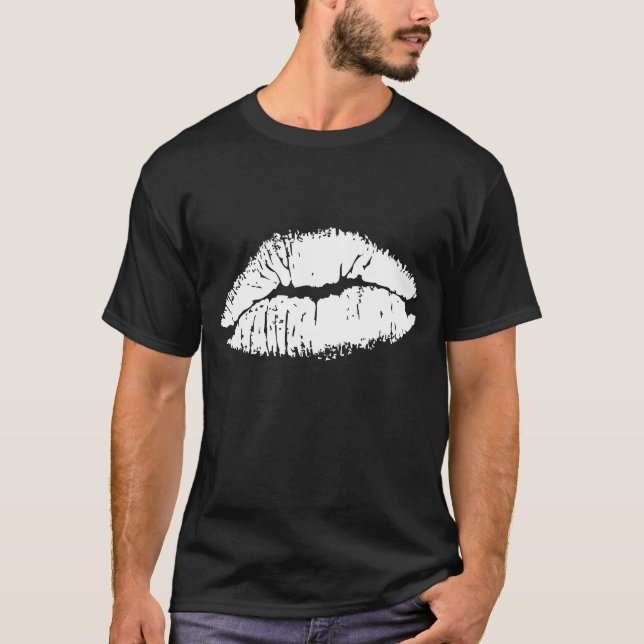 Camiseta Labios calientes (Anverso)