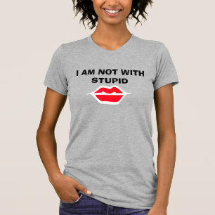 Camiseta Labios Cómicos, No Casados,