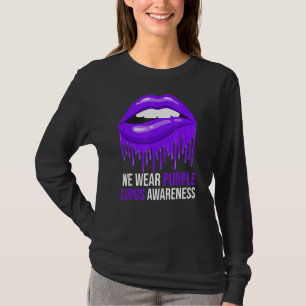 Camiseta Labios De Lupus En Mayo Usamos Conciencia De Lupus