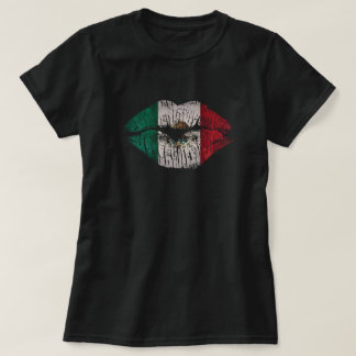 Camiseta labios de México
