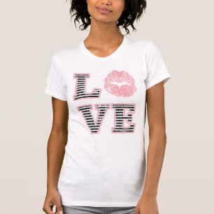 Camiseta Labios del amor