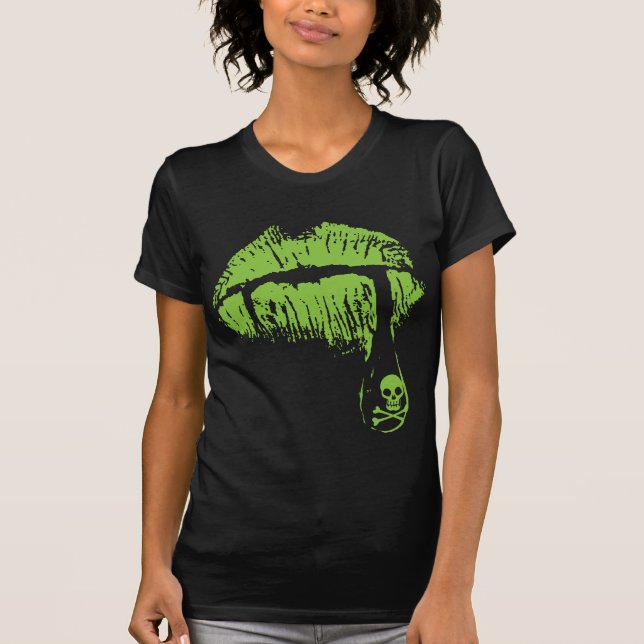 Camiseta Labios del veneno (Anverso)
