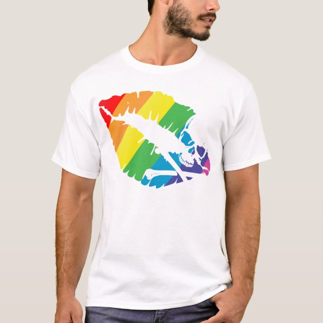 Camiseta labios del veneno (Anverso)