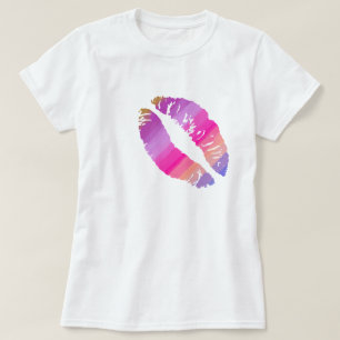 Camiseta Labios estilizados #5