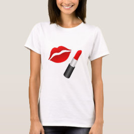 Camiseta labios rojos fabulosos