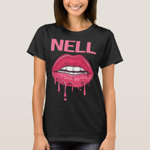 Camiseta Labios Rosas - Nell Nombre