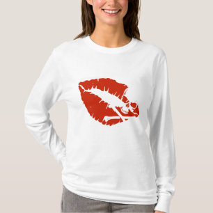 Camiseta labios venenosos