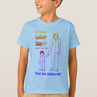 Camiseta Labor Day 2025 Kid's T-Shirt