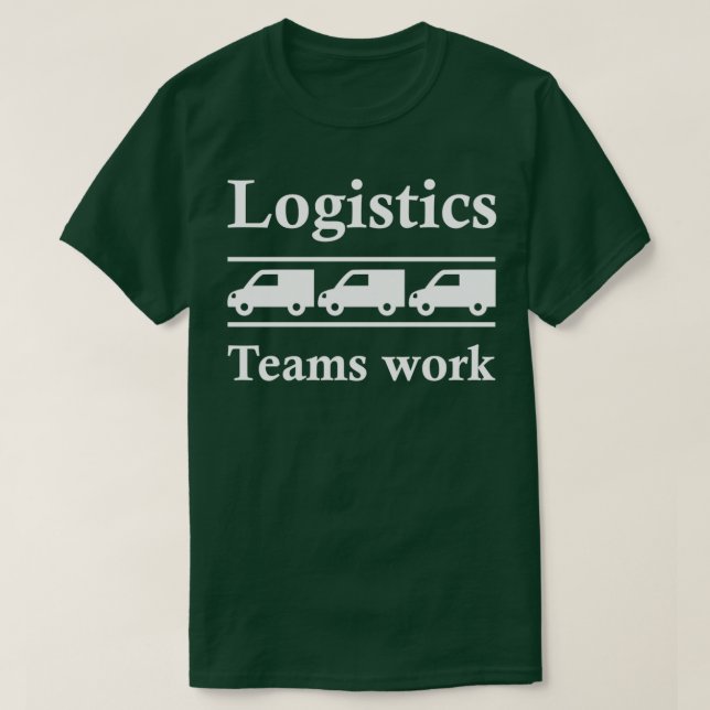 Camiseta Labor del equipo de logística 1 (Diseño del anverso)