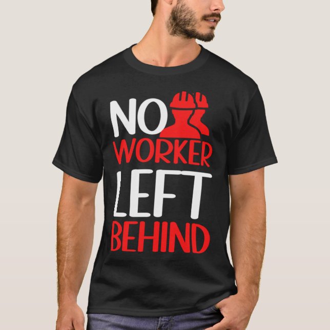 Camiseta Labor Rights Income Inequality Awareness (Anverso)