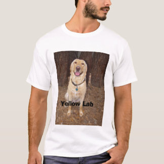 Camiseta Laboratorio amarillo
