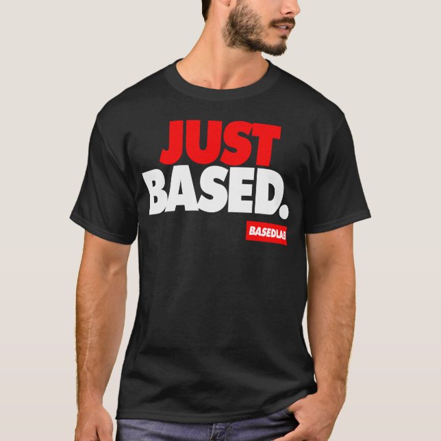Camiseta LABORATORIO BASADO apenas basado (Anverso)