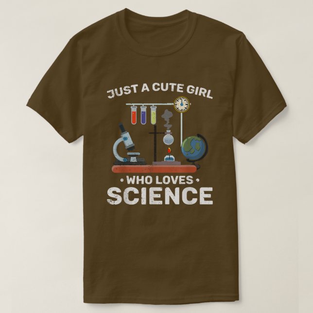 Camiseta Laboratorio Científico Científico de Química de Ci (Diseño del anverso)
