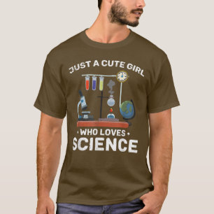 Camiseta Laboratorio Científico Científico de Química de Ci
